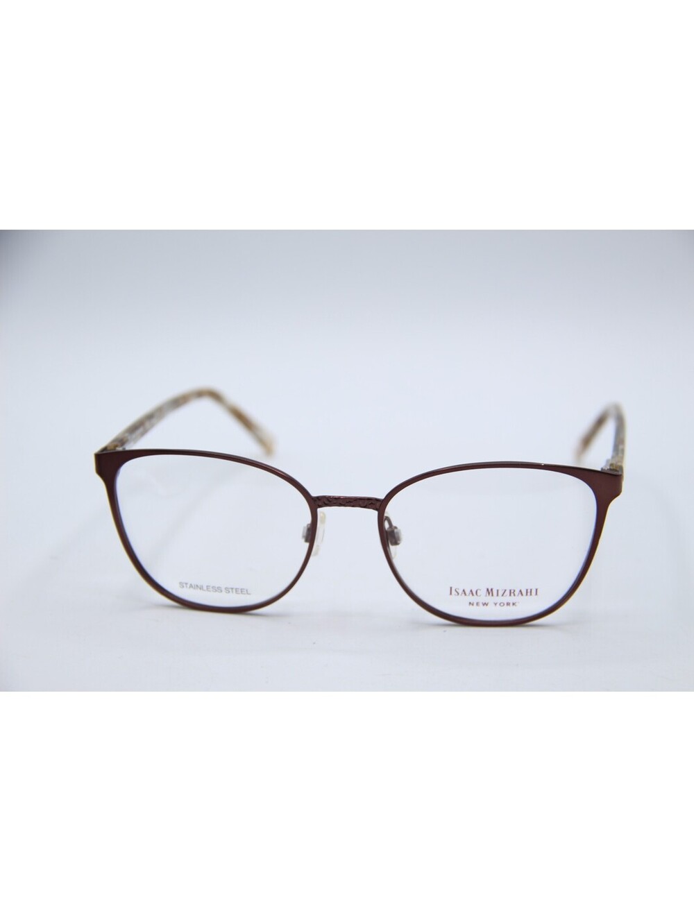 Isaac Mizrahi Im30043 Br Brown Authentic Eyeglasses 52-17-135 - Picture 2 of 4